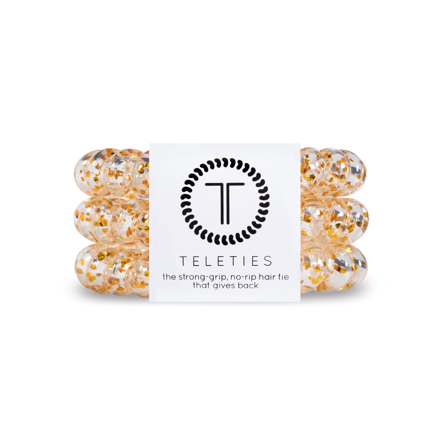 Glitter and Gold Large Teleties