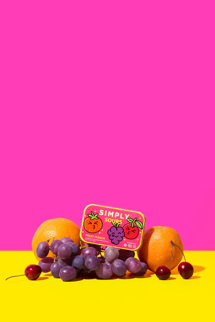 Simply Sours - Fruit Punch 1.8oz | 6 Tins