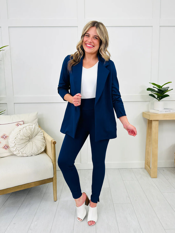 Magic Skinny Pants in Navy by Dear Scarlett