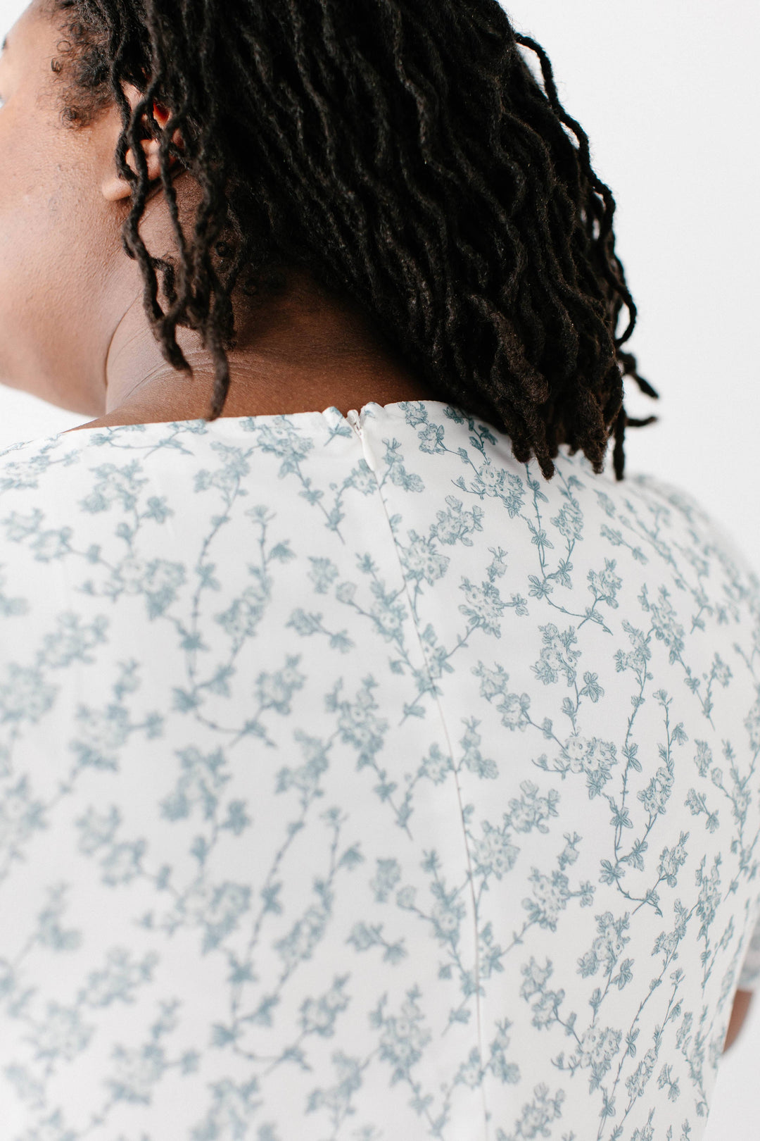 'Esther' Floral Print Maxi Dress