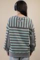 Olive Grove Casual Knit Half-Button Pullover