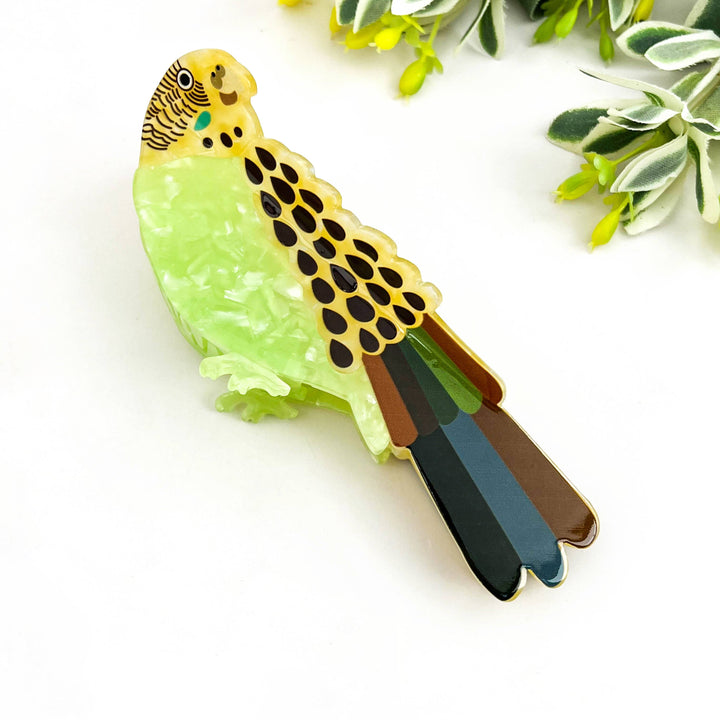 Hummingbird Hair Claw Clip, Elegant Acetate Bird Hair Clip