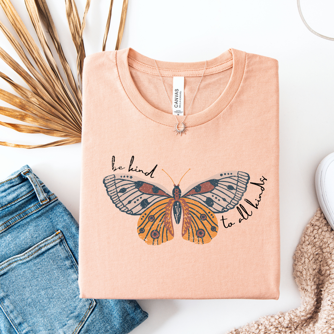Be Kind Butterfly Graphic Tee