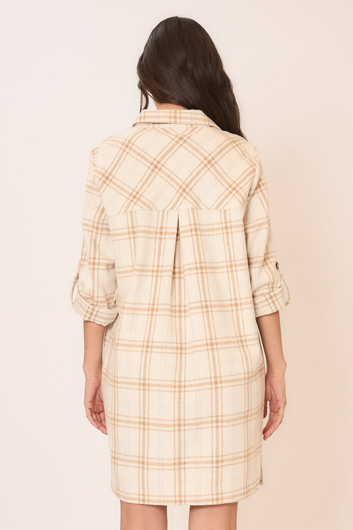 Made for Me Plaid Button Up Jacket or Dress