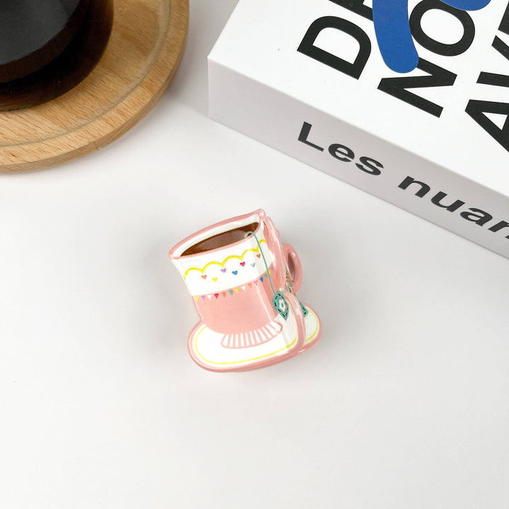 Cartoon Coffee Cup Claw Clip