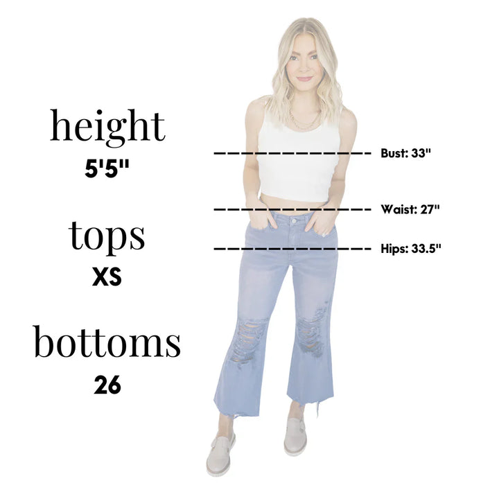 High Rise Wide Leg Denim Joggers