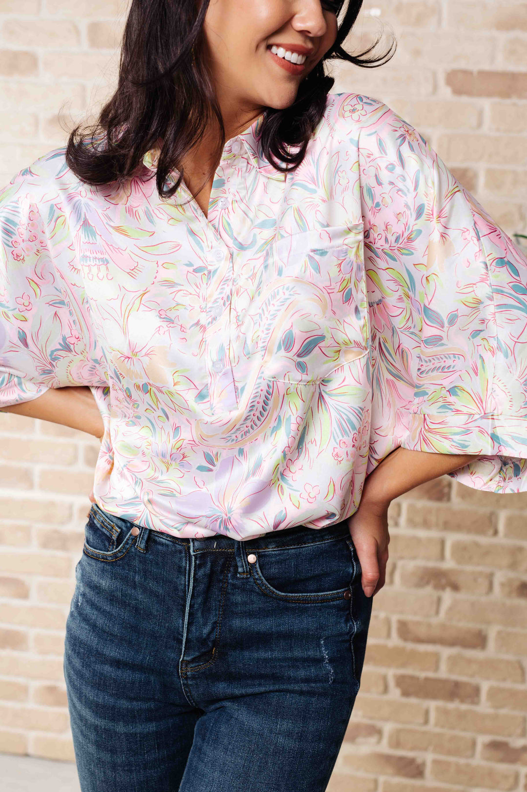 Blissful Botanicals Blouse ---