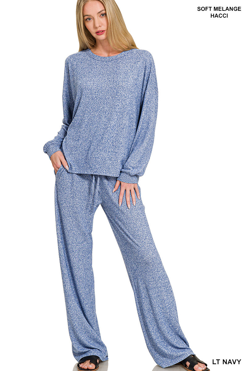 Cozy Together Long Slv Tee & Pants Set