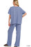 Dusty Blue Soft Comfortable Short Sleeve Tee & Long Pants Set