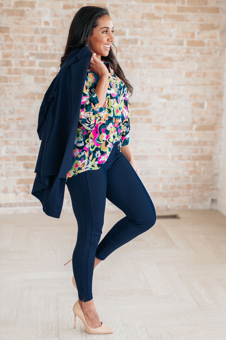 Magic 3/4 Blazer in Navy by Dear Scarlett