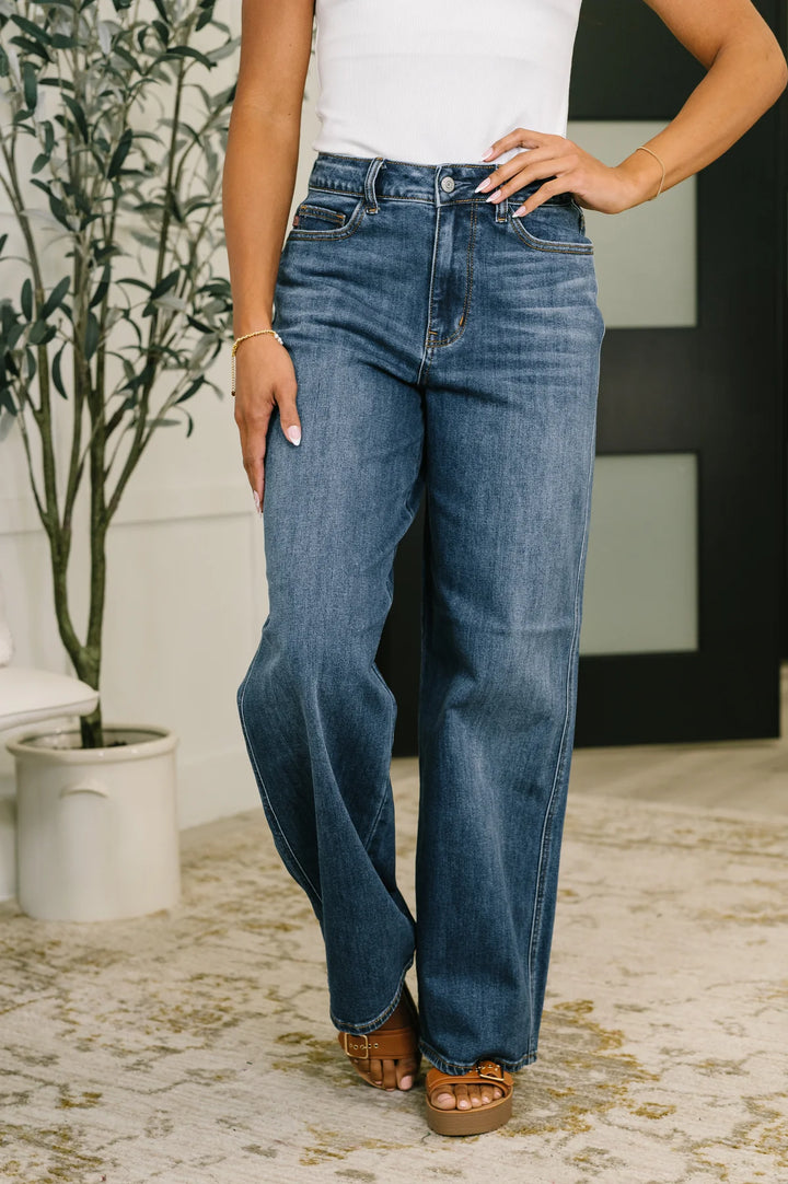 Cami High Waist Baggy Jeans by Judy Blue