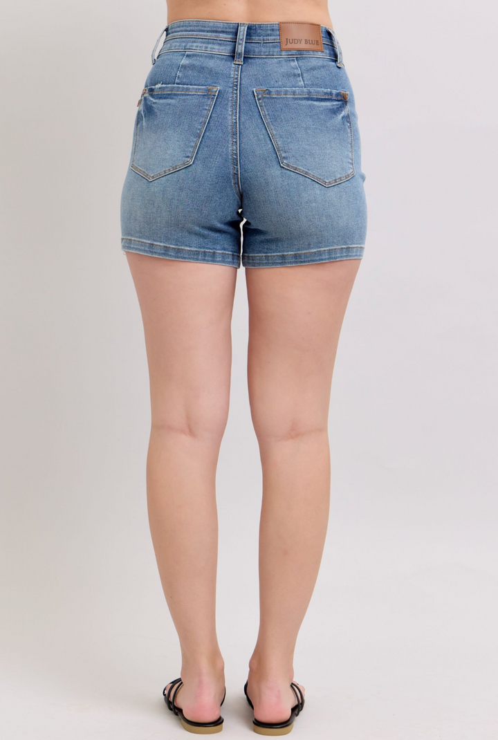 Attica High Rise Tummy Control Cool Denim Shorts