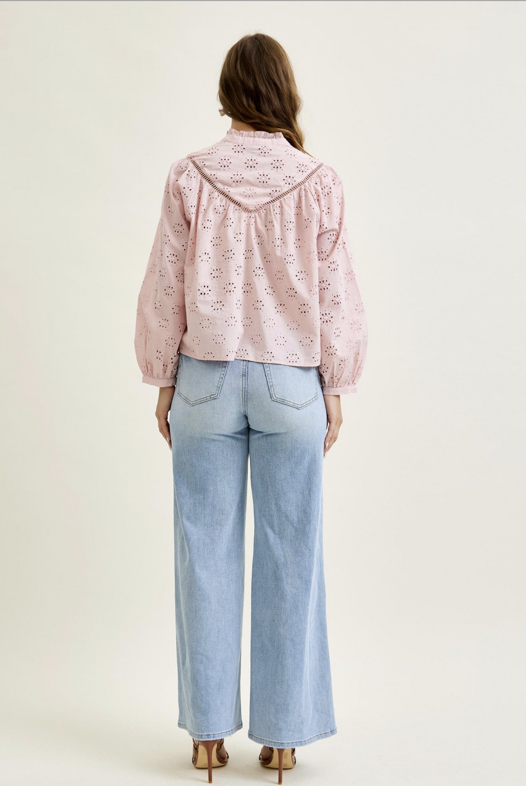Tessa Tummy Control Retro Wide Leg Jeans by Judy Blue