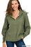 Hunter Two Tone Half Zip Sweater