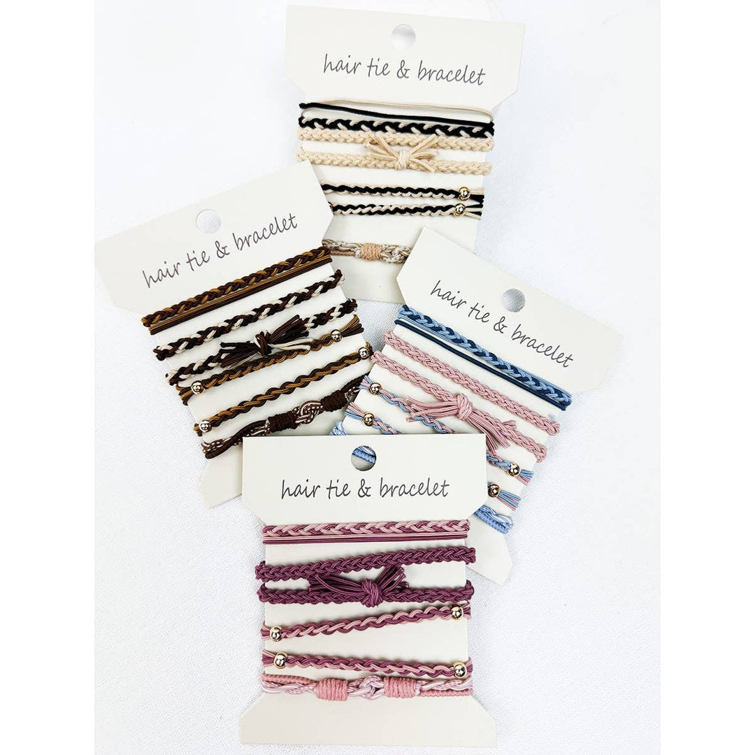 Boho Inspired Hair Tie Bracelets