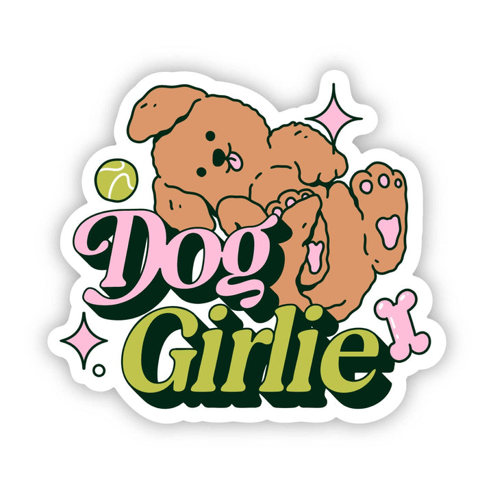 Dog Girlie Sticker