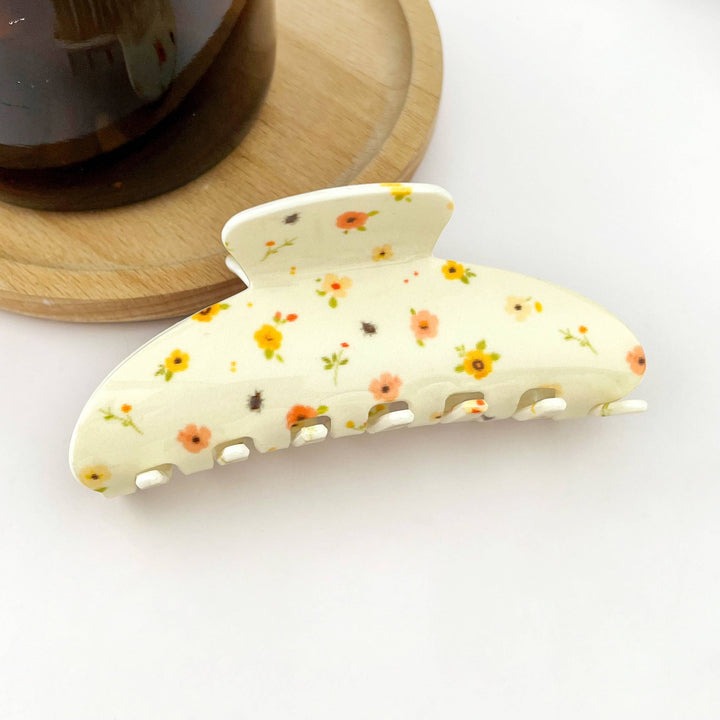 Spring Tulip Flower Hair Claw Clip