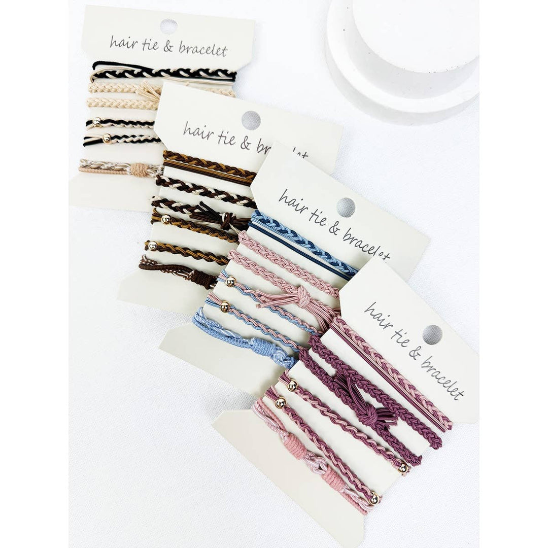 Boho Inspired Hair Tie Bracelets