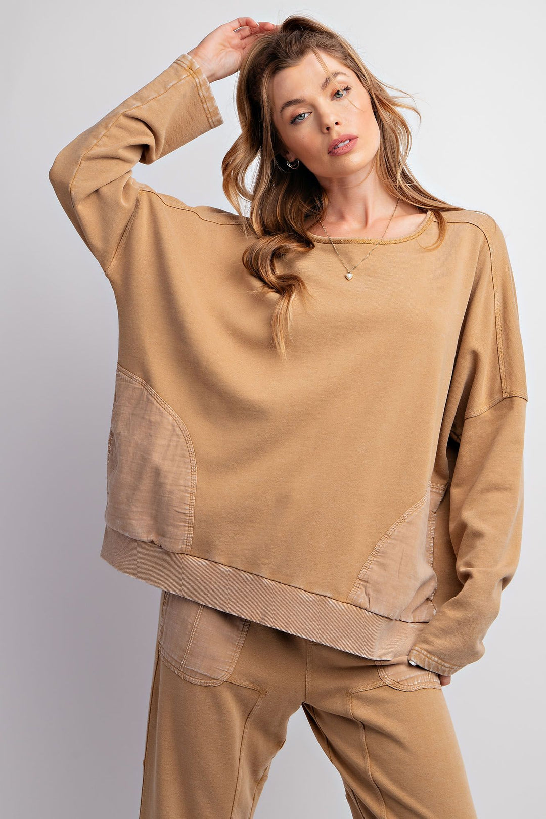 Cozy Up For Fall Long Sleave In Camel