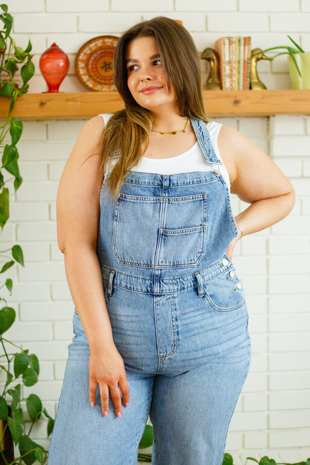 Adeline Denim Overalls-