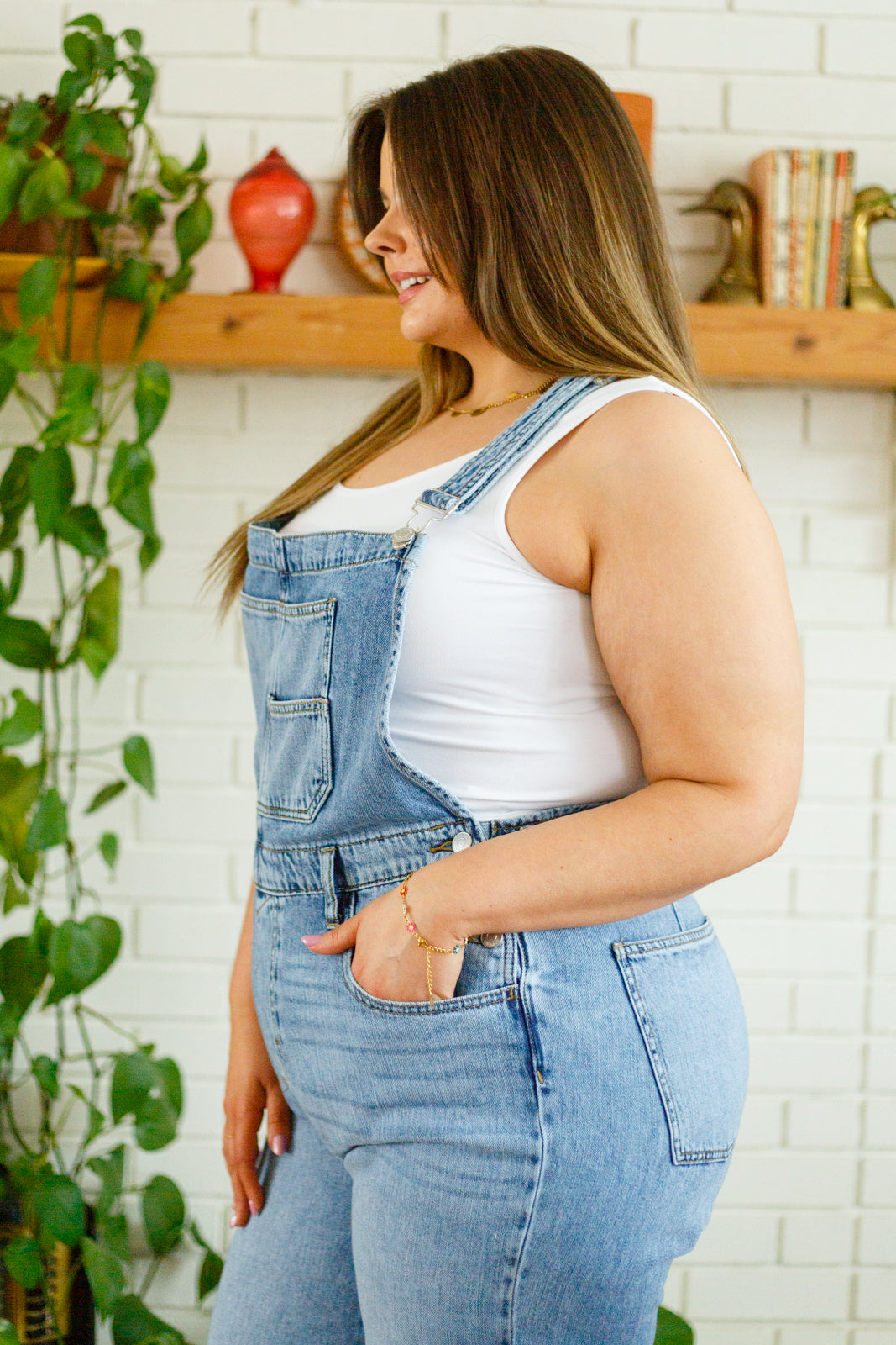 Adeline Denim Overalls-