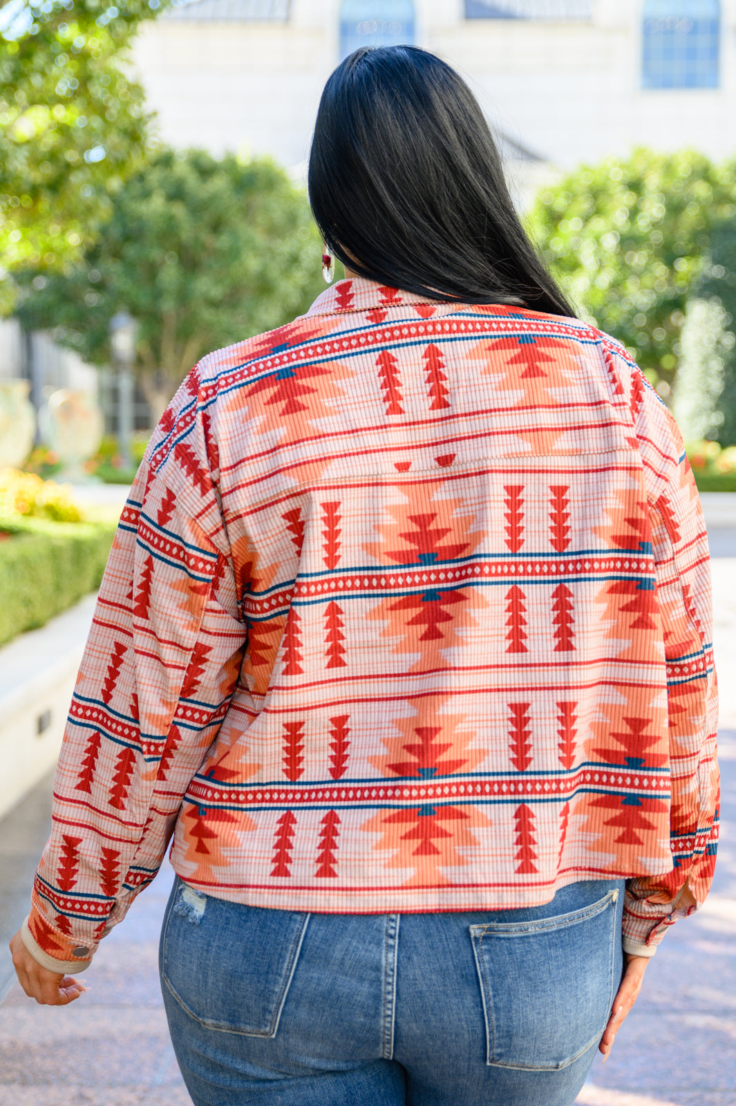 Breaking Free Western Print Jacket