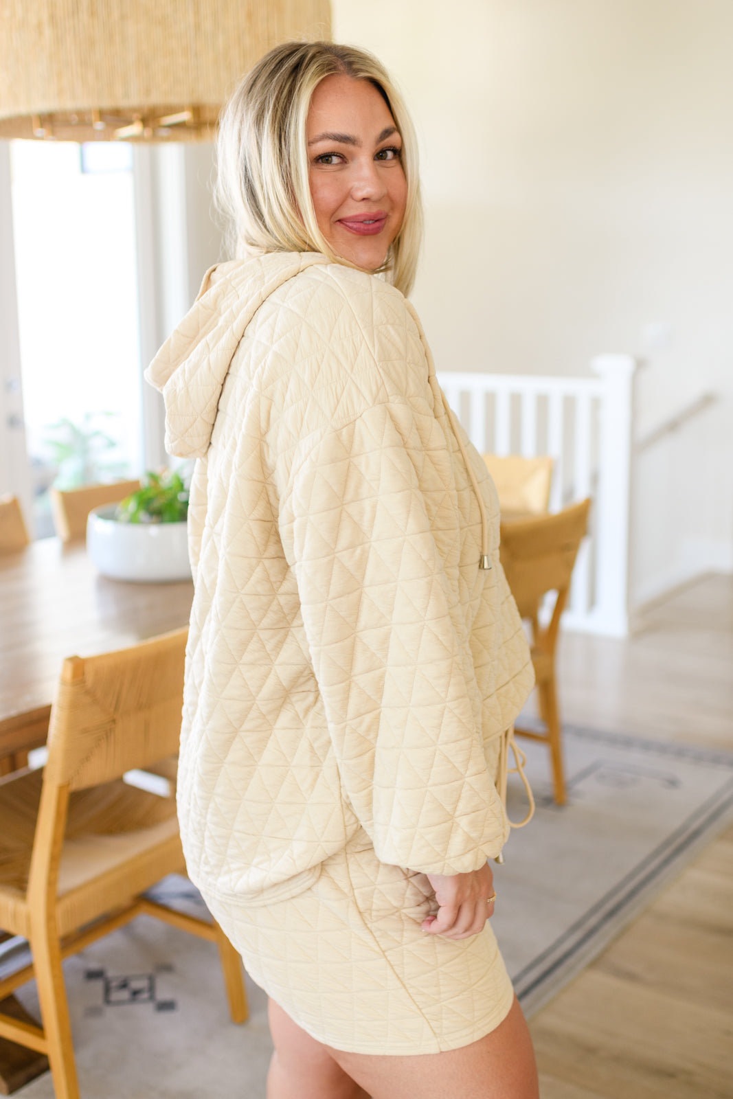 Chilling Out Quilted Pullover