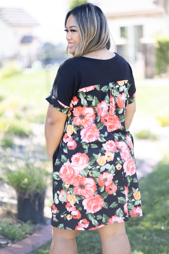 Double Take Short Sleeve Dress